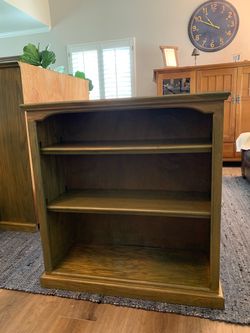 Solid Oak Bookcase
