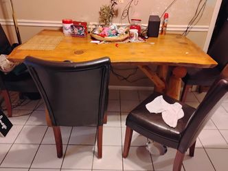 Wooden Kitchen Table With Chairs