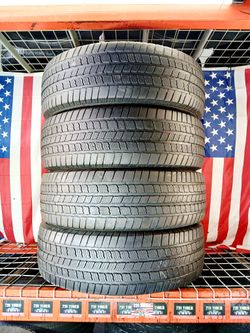 ✅ 4 USED TIRES LT295/65R20 MICHELIN DEFENDER LTX MS2 ALL SEASON 10 PLY 295 65 20