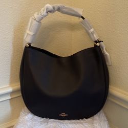 NWT Coach Nomad Large Navy Handbag 