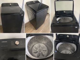 Samsung Washer & Dryer Set – Brushed Black – Excellent Condition