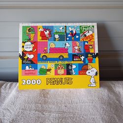 2000 Pc Peanuts Puzzle Summer Goes By Too Fast
