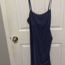 New Blue Dress Women Size Médium 