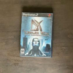 Deus Ex The Conspiracy Playstation 2