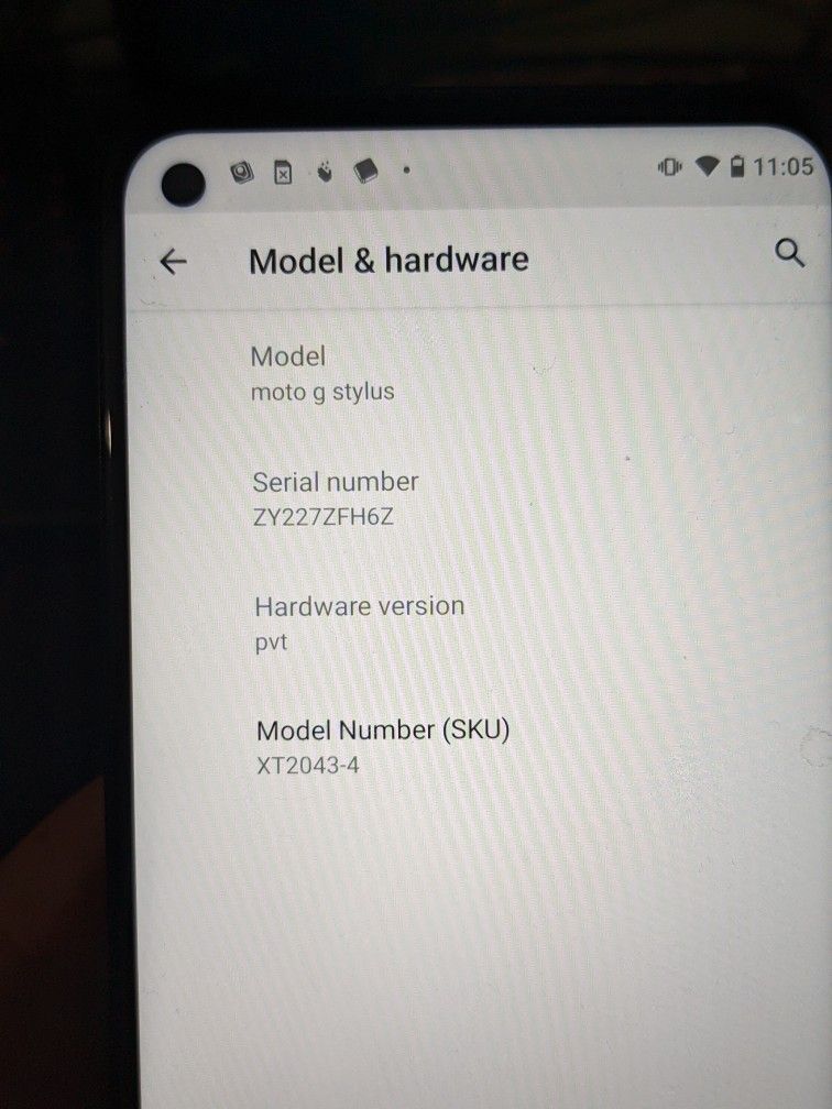 Moto G Stylus (Missing Sim Slot)