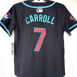 YOUTH:  SMALL - DBACKS #7 CORBIN CARROLL JERSEY