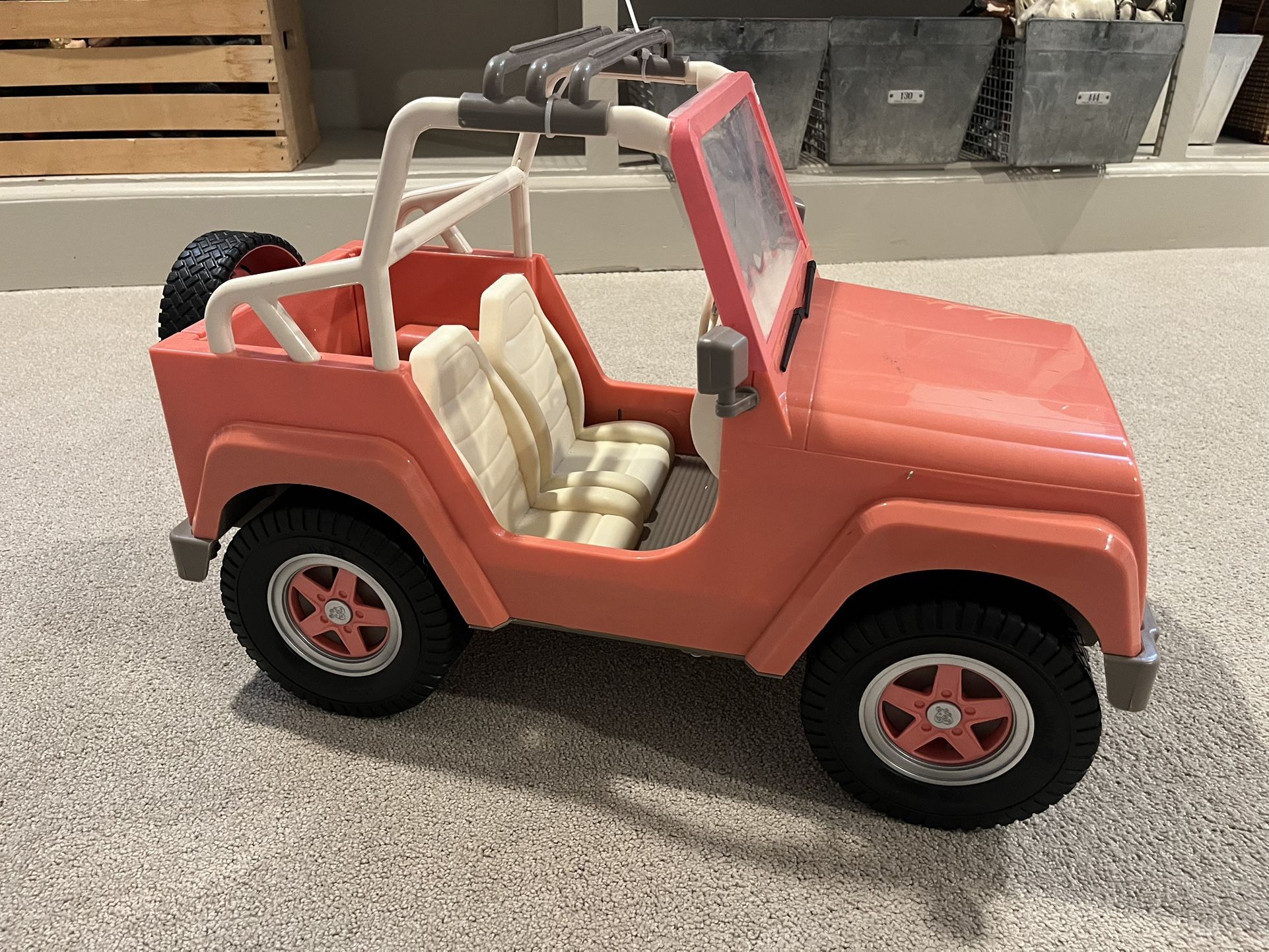 American Girl Doll Jeep
