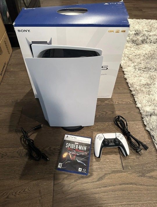 Sony PlayStation 5 Disc Edition PS5 Used Working
Console, Controller, Headset