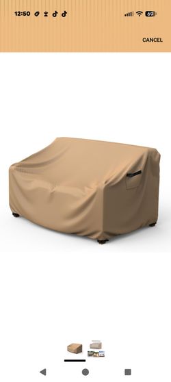 Mrrihand Heavy Duty Patio Sofa Cover