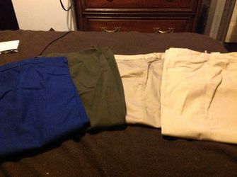 6 pair of dress pants