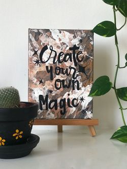 Create your own magic Pouring art