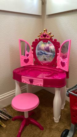 Toddler make up vanity