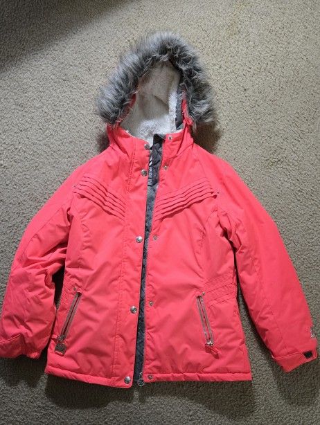 Girls Pink Ski Jacket