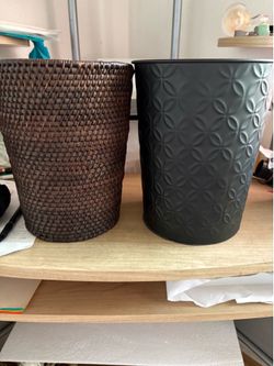 2 Room Size Trash Cans