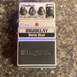 DigiDelay Digital Delay By DigiTech Guitar Pedal