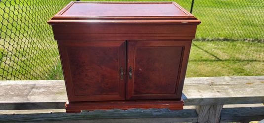Vintage Wooden Jewelry Box