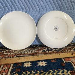 Loretta Young Signature Line 10.5” Dinner Plates IDE Brothers (Rare)