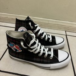 Converse CTAS HI “Plaid Pack - World Peace"
