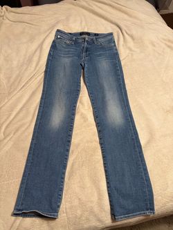Nicholas Kirk Light Wash Straight Leg Jeans