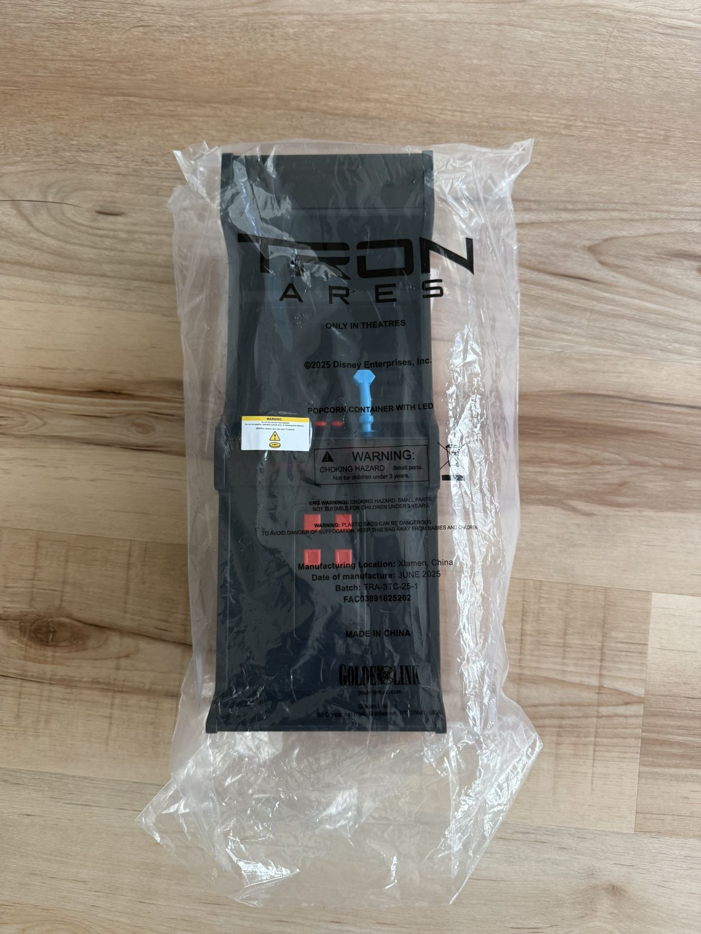 Tron Ares Arcade Popcorn Bucket