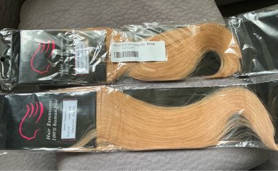 Hair extensions 100% human