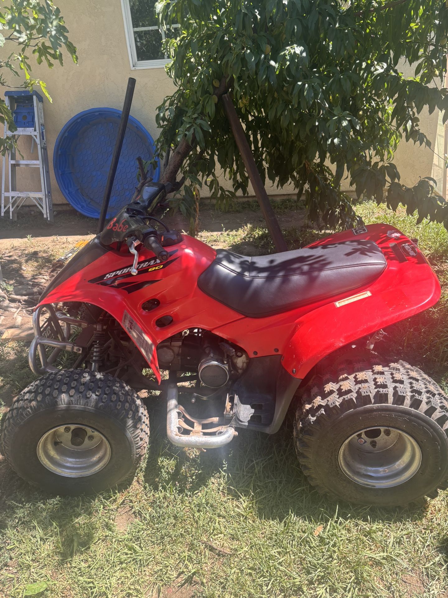 2004 Honda Sportraxx bike 2006 crf80