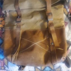 vintage style backpack 