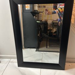 Black Frame Full Body Mirror