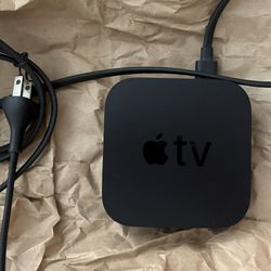 Apple TV 4K 1st/2nd Generation Media TV Streamer-Black-No Remote-works great