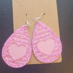 Handmade Heart Earrings 