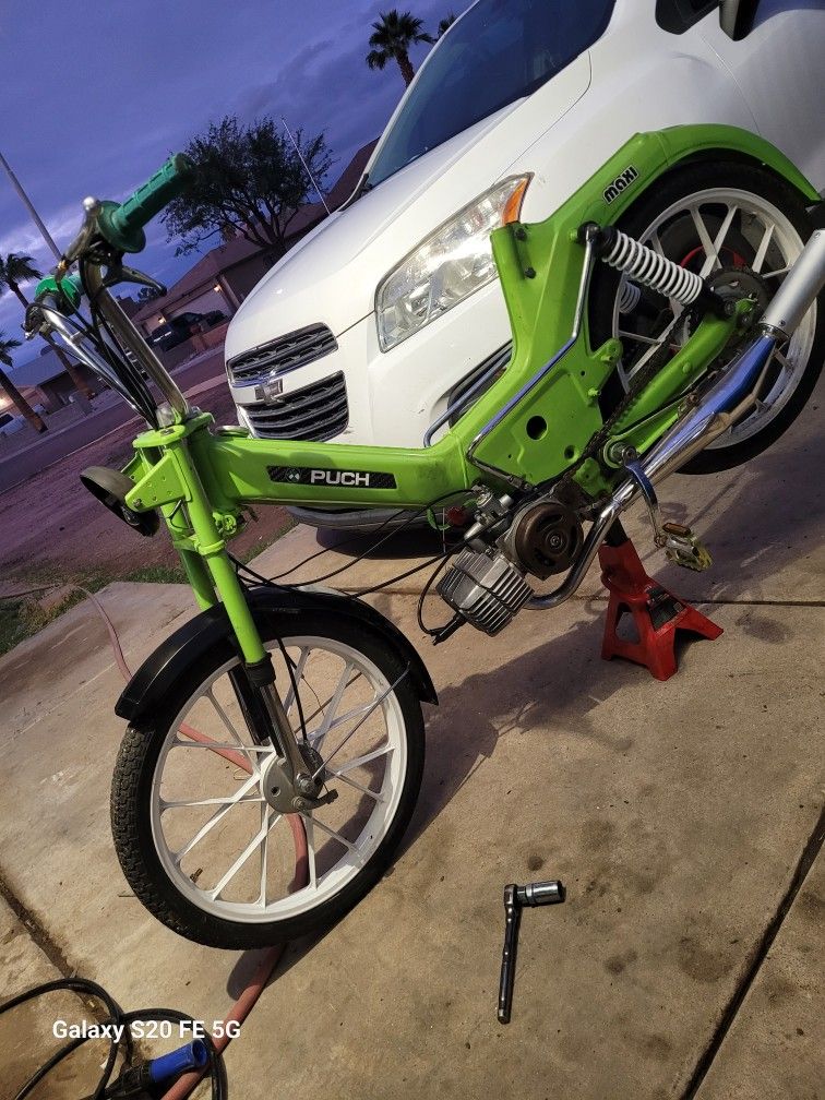 1980 Puch E50 With 80cc Big Bore Kit