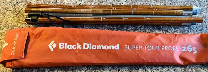 Black Diamond Avalanche Probe — Quickdraw Super Tour 265 cm