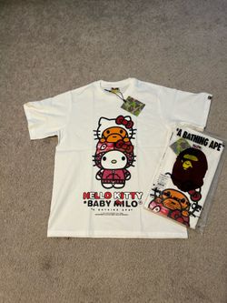 Hello Kitty Bape Ape Tee
