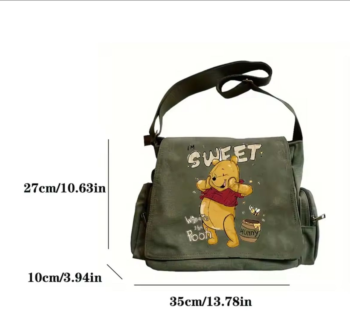 Winnie The Pooh Messenger Bag