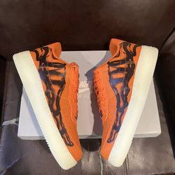 Nike Air Force 1 Orange Skeleton Size 10