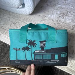 Teal Trader Joes Lunch Box