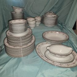 76 Piece Noritake Glenwood 5770M Fine China