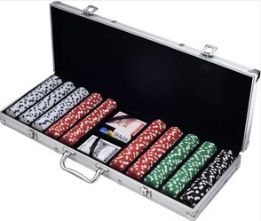 Poker Set With Aluminum Case