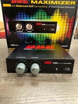 BBE 282iX Sonic Maximizer Compact Processor - Balanced XLR