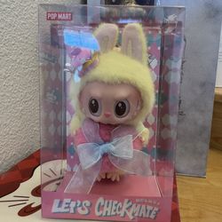 The Monsters Let’s Checkmate Series Vinyl Plush Hanging Card