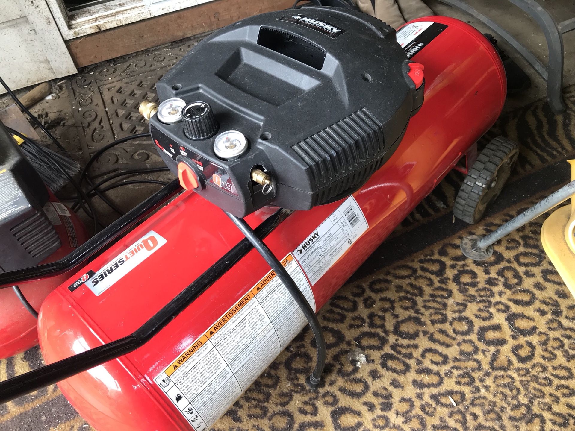 Husky q19 cheap air compressor