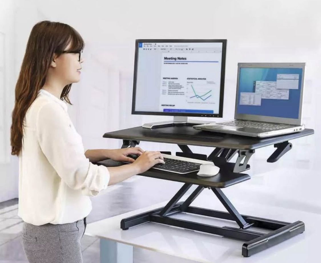 Portable Adjustable Rising Desk Workstation