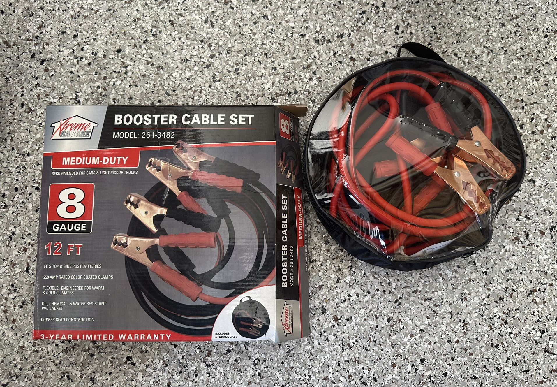 12 Foot Jumper Booster Cables