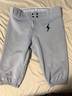 Bruce Bolt Gray Baseball Pants