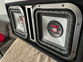 New Dual Pyle 10” Subwoofers 🔊 Box