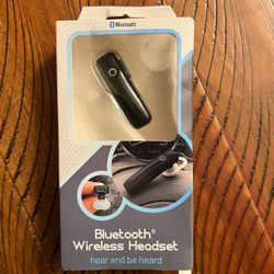 Unopened Bluetooth Wireless Headset 