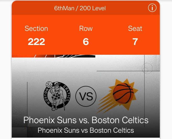 2025-2026 Phoenix Suns Tickets