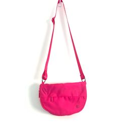 GAIAM Hot Pink Nylon CrossBody Bag Sling Purse