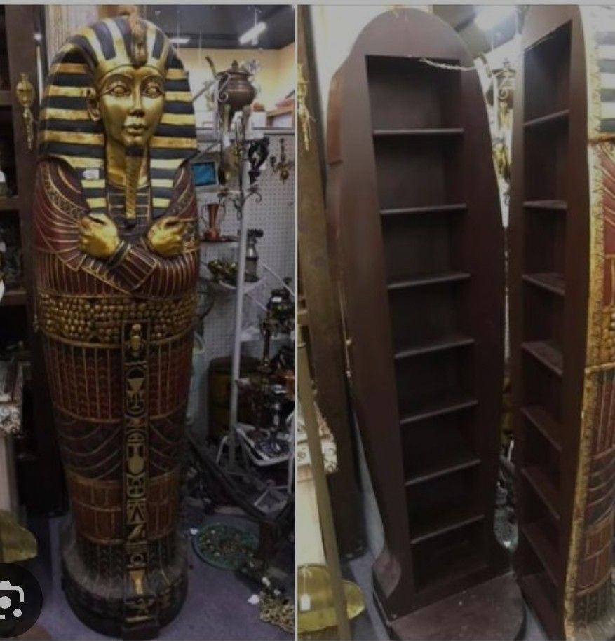 sarcophagus bookshelf