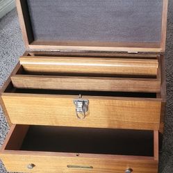 H. Gerstner & Son's Vintage Wooden tool Box 